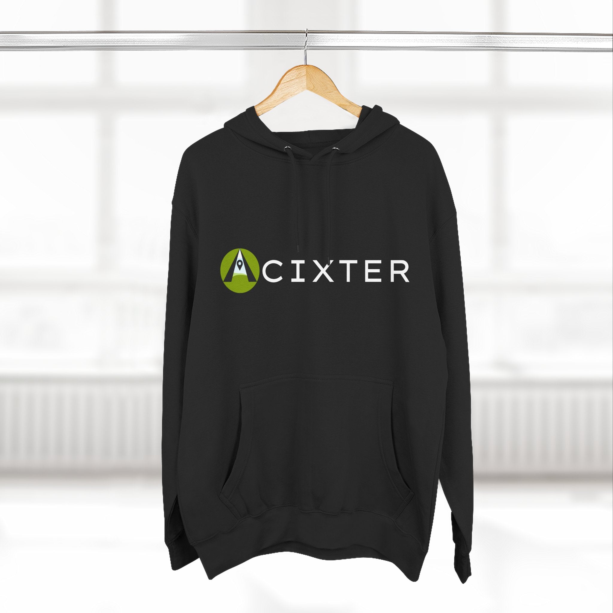 Black CXR® Unisex Hoodie